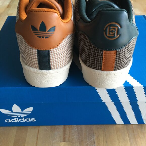 CLOT x adidas Superstar "Patchwork - Worn Sand" JR6490 Sz 9.5 - Picture 5 of 10